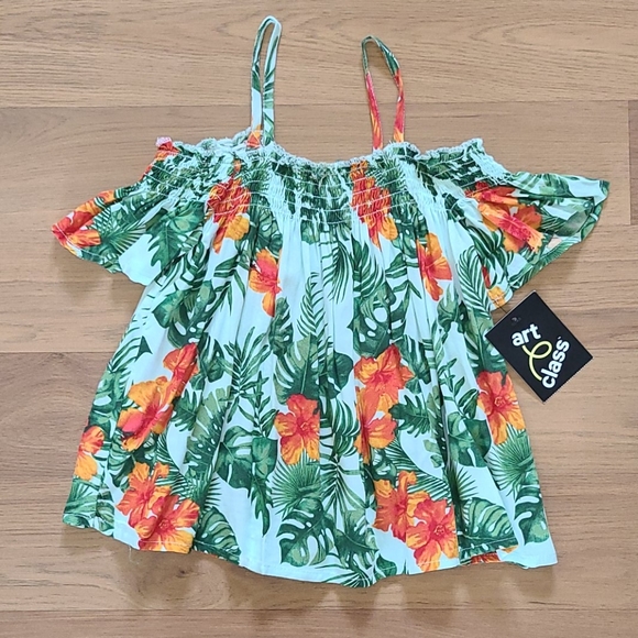 art class Other - 2/$20 🌺 Tropical Print Summer Shirt 🌺